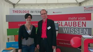 Katholikentag Leipzig Stand ThiF, Studienleiter, Foto: ThiF