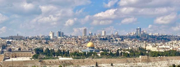 Jerusalem - Panoramablick vom Ölberg