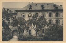 Bild Mittelbau des Nordflügels des Würzburger Priesterseminars zum Innenhof