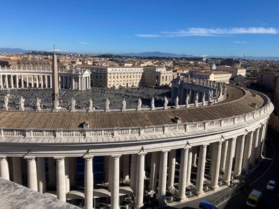 Blick über den Petersplatz