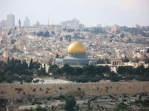 Blick auf den Tempelberg