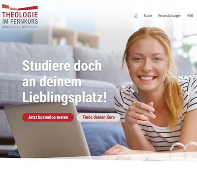 Neue Website von Theologie im Fernkurs und Fernblick
