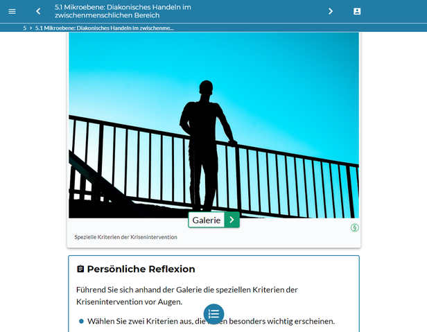 Einblick in den digitalen Lehrbrief