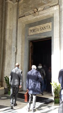 Romreise 2016, Porta Santa, Foto: Zuber