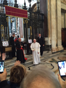 Papst Begegnung Romreise 2016, Foto: privat