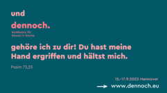 Werbebild dennoch-Tagung
