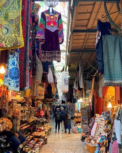 Bazar in Jerusalem